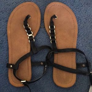 Black sandal